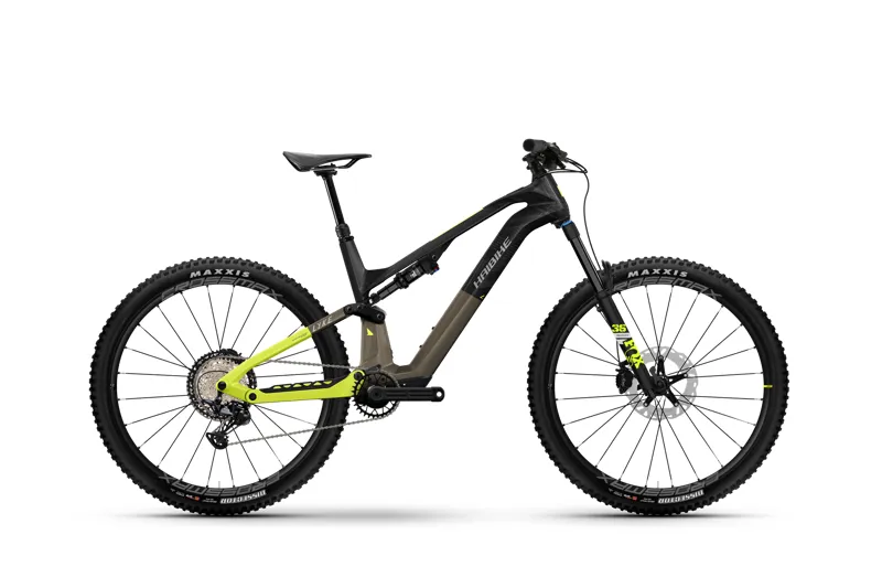 Haibike Lyke 11 Electric Mountain Bike in Carbon/Sand/Lime